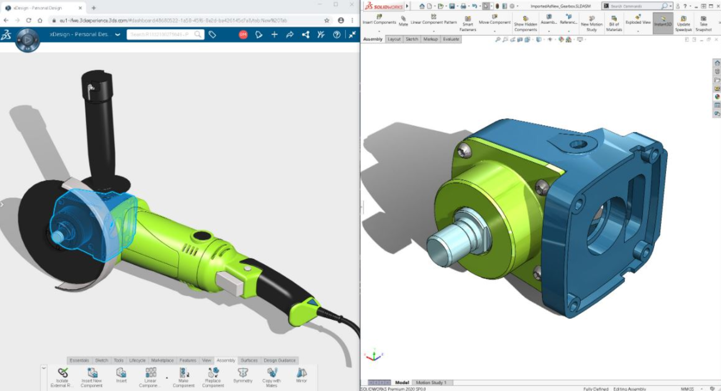 與 SOLIDWORKS CAD 輕鬆交互使用