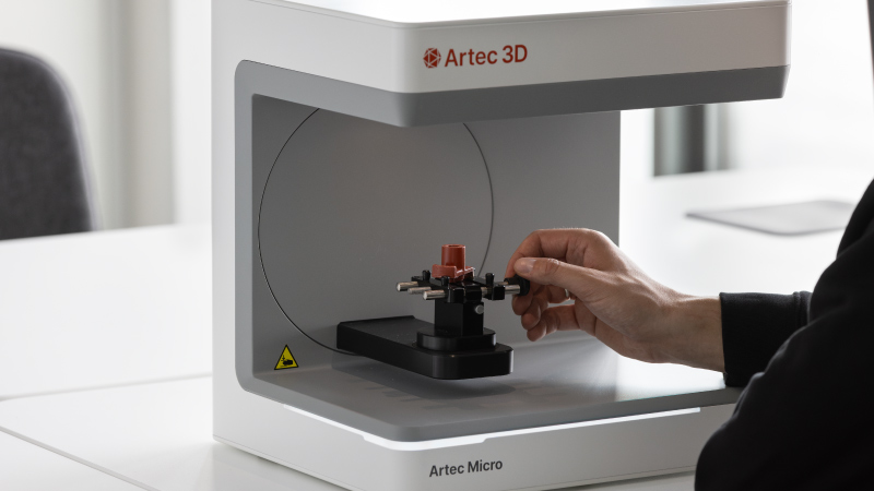 全自動桌上型3D掃描器Micro II
