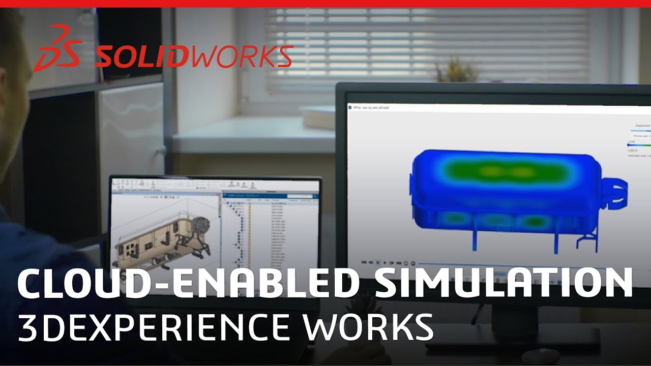 影片｜3DEXPERIENCE Works : 功能更強大的工具雲端的模擬系統 SIMULIA 
